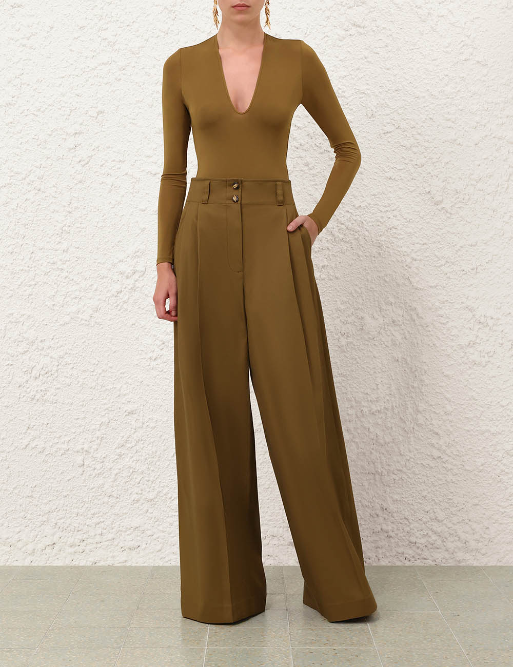 Luna Drill Tailored Pant