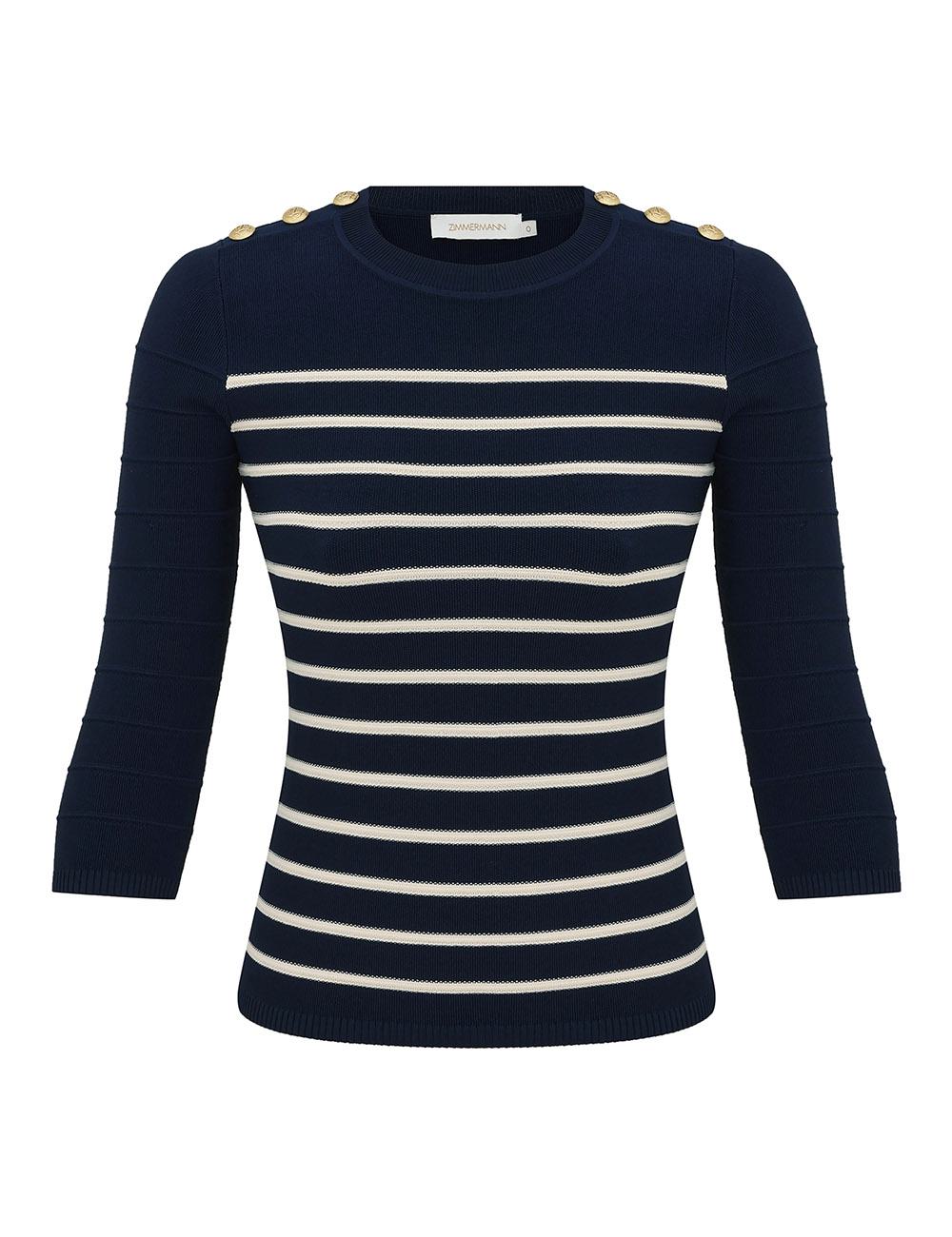 Luna Striped Top