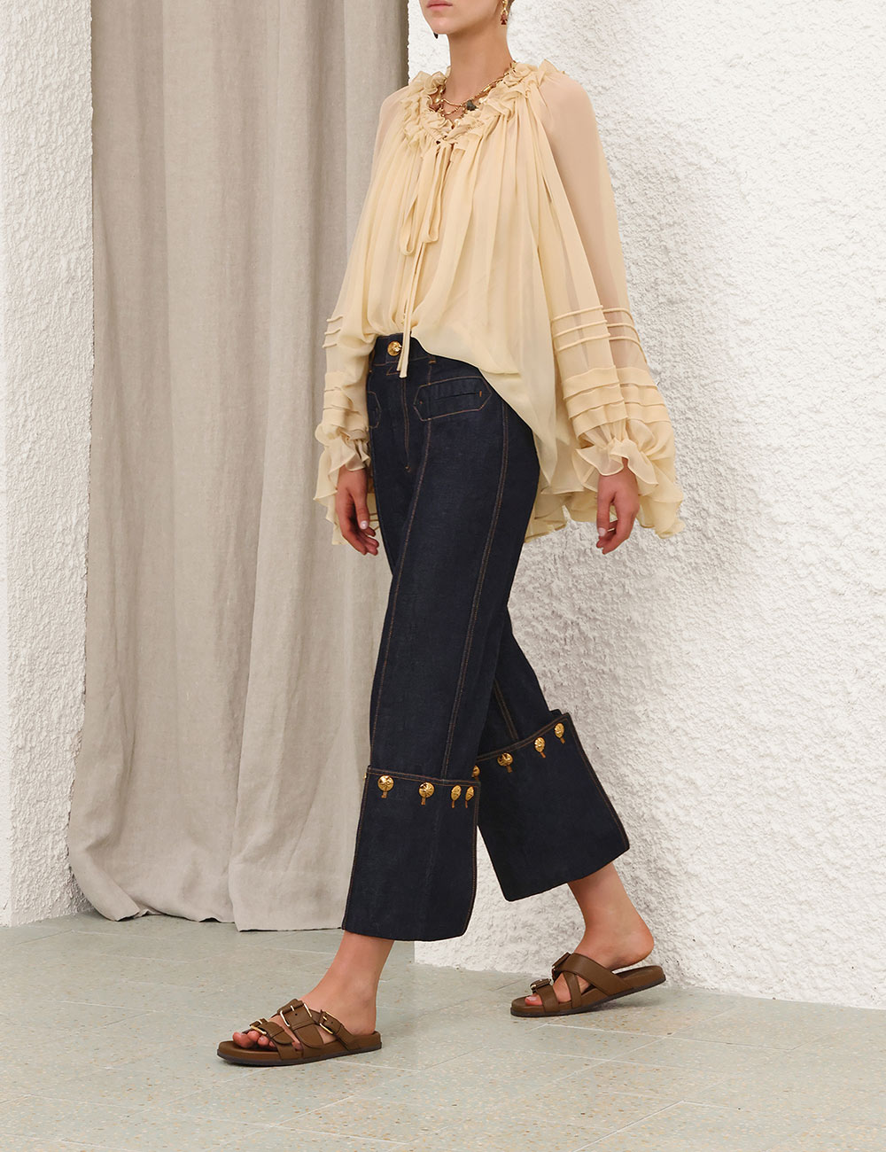 Rebellion Straight Crop Jean