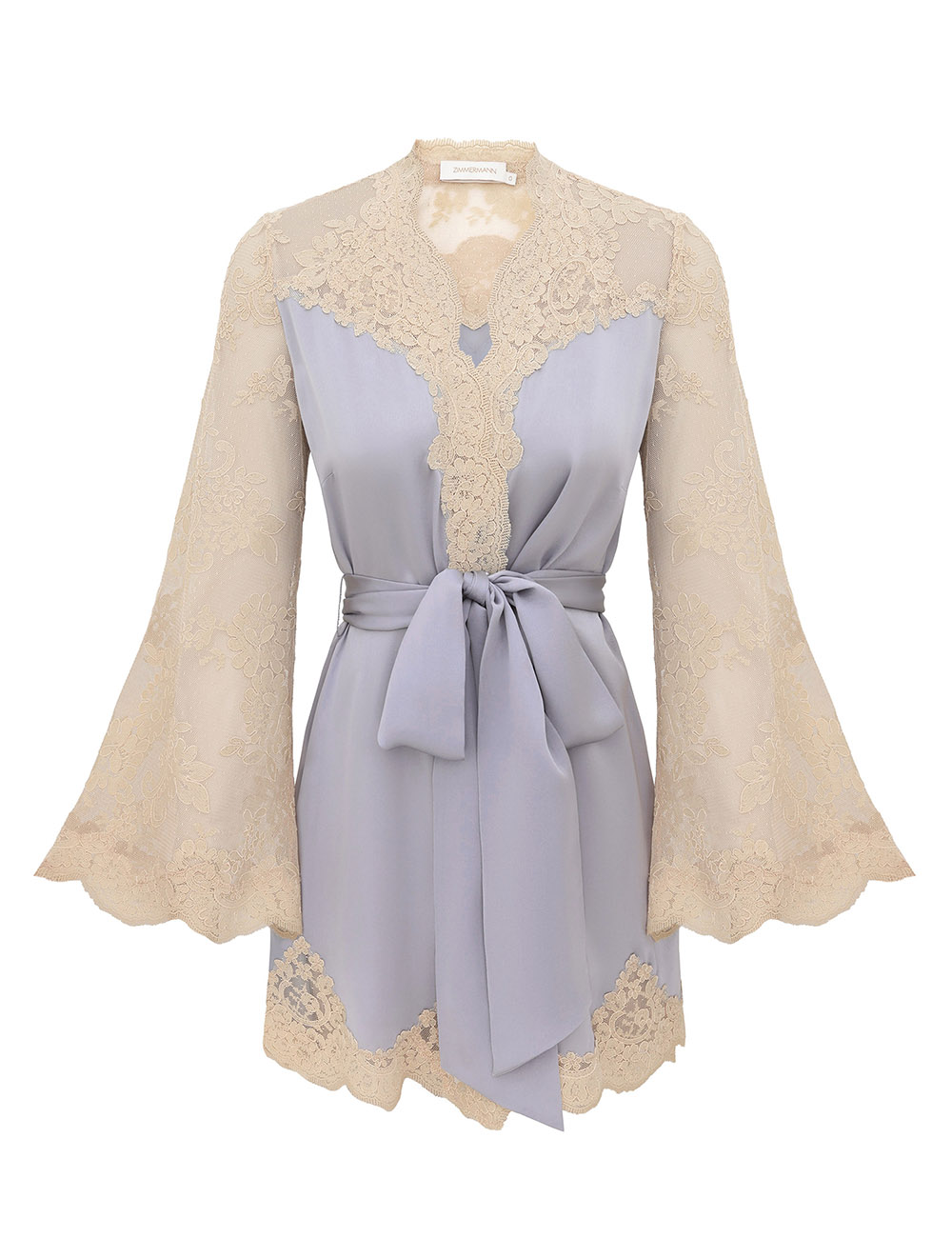 Luna Satin Wrap Top