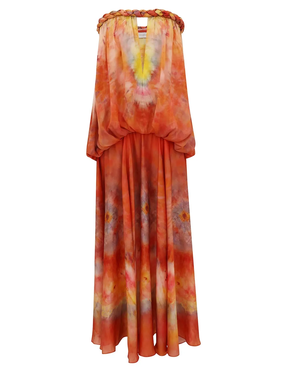 Luna Twist Bandeau Gown