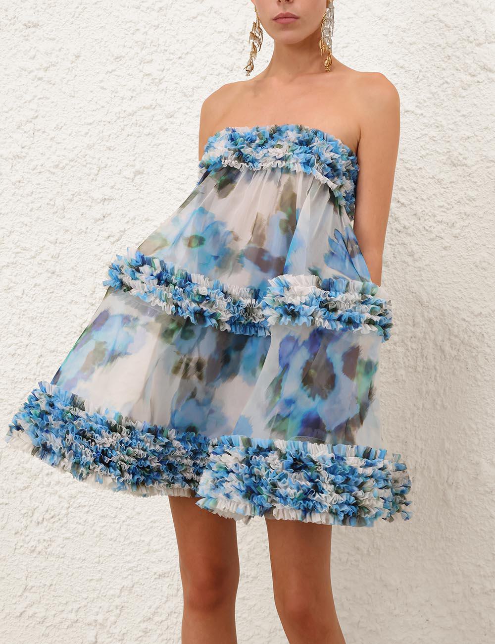 Alchemy Ruffle Mini Dress