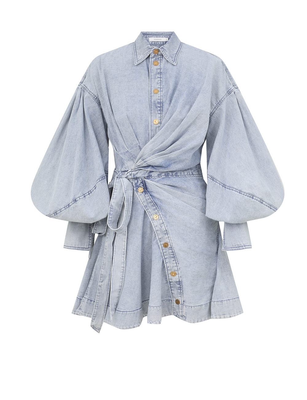 Rebellion Denim Wrap Mini