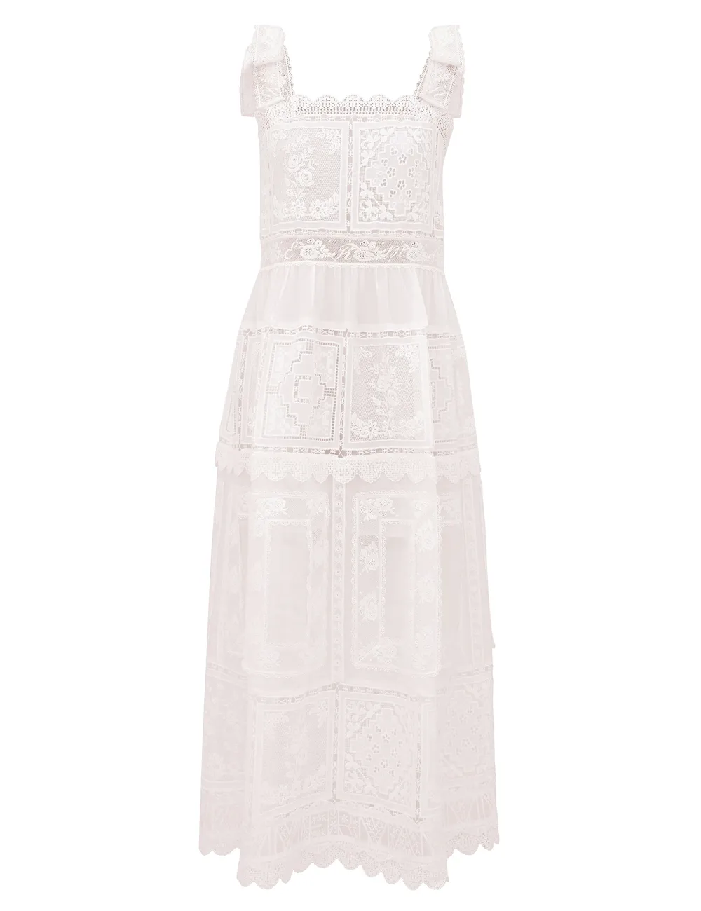 Aster Lace Trim Slip Dress