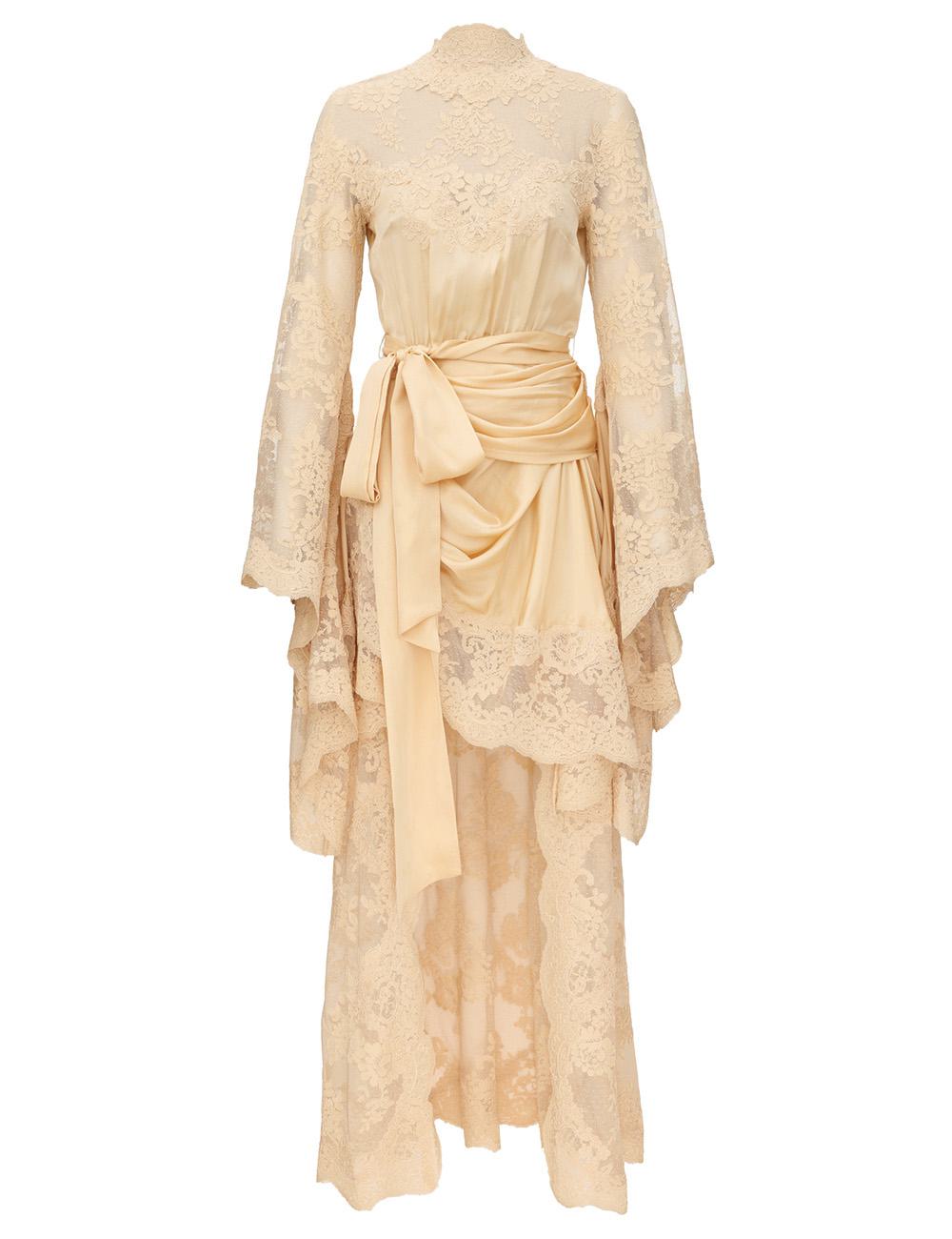 Luna Satin Drape Dress