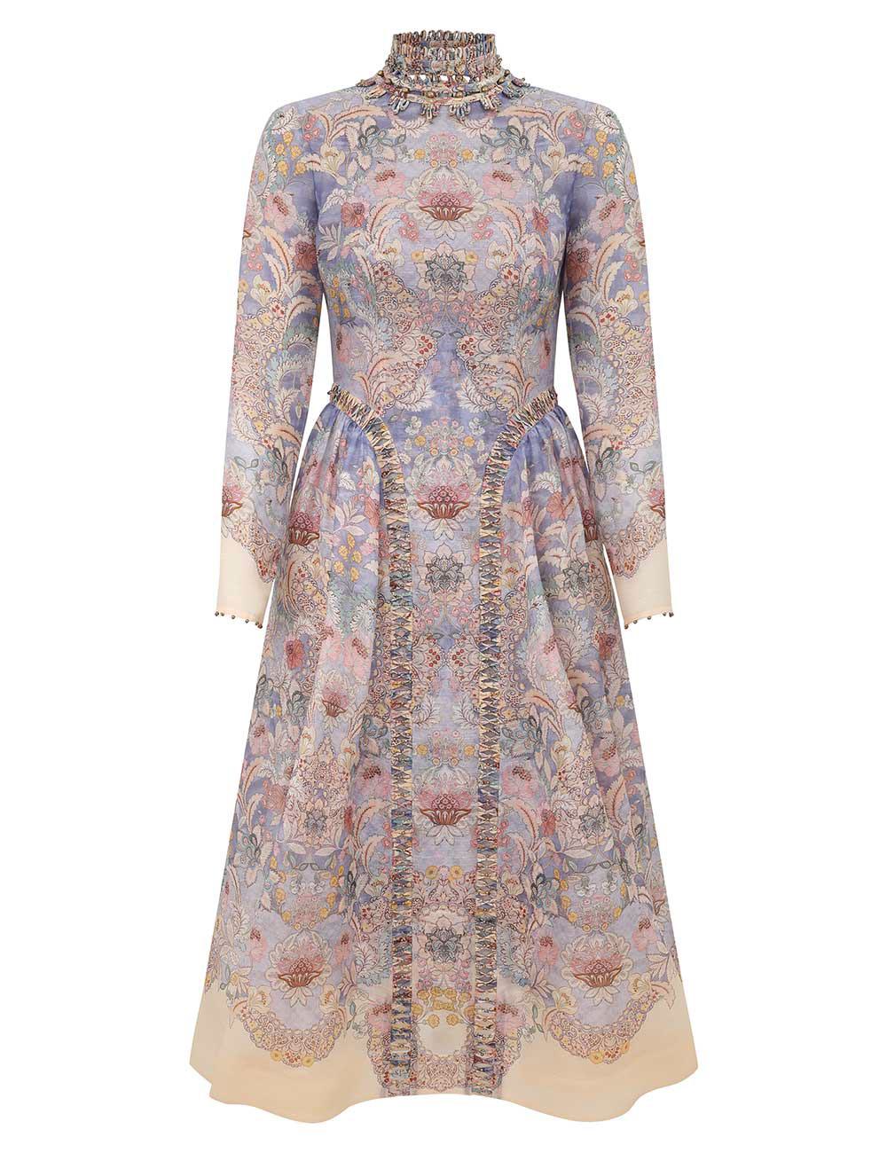 Rebellion Beaded Midi Dress