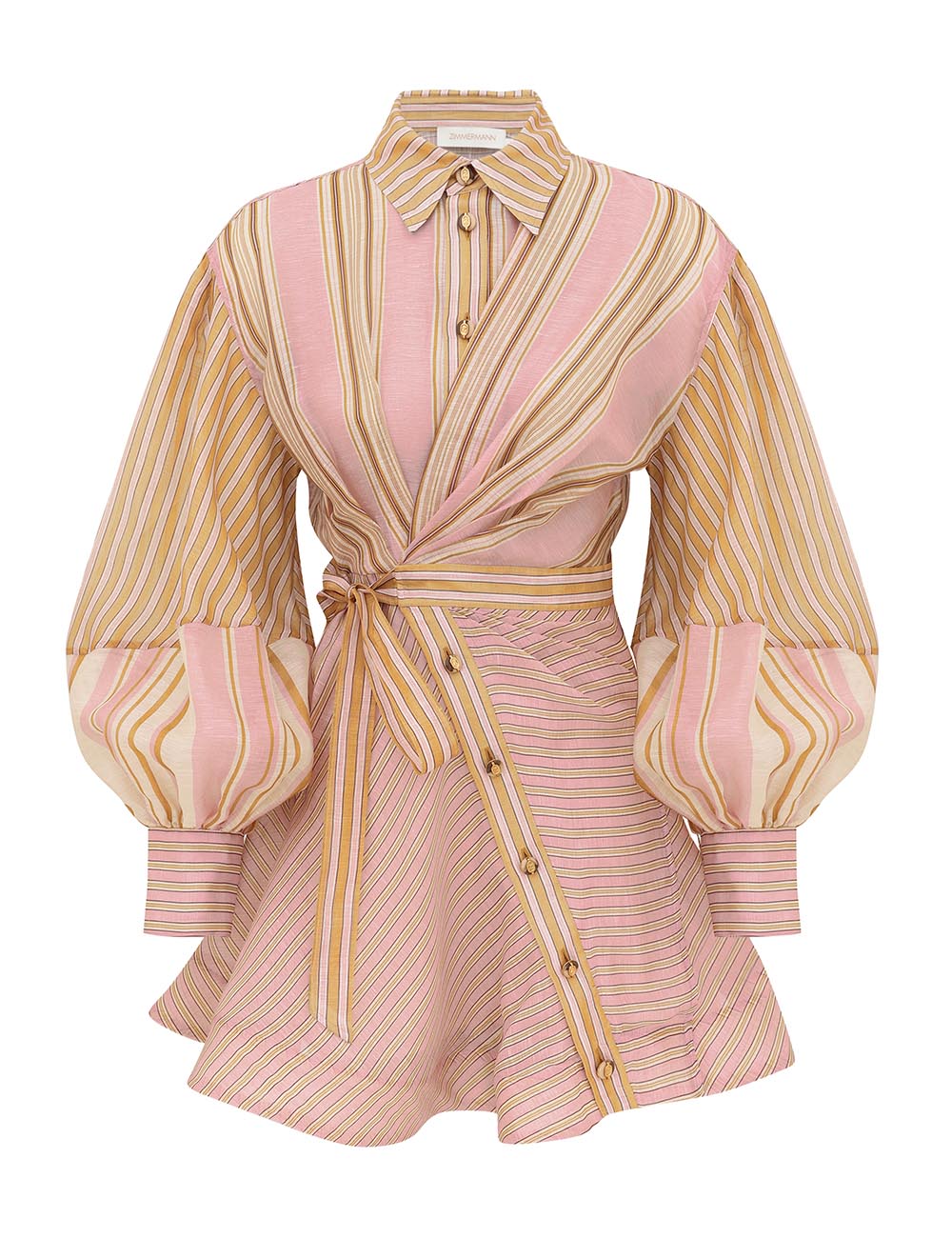 Alchemy Striped Mini Dress