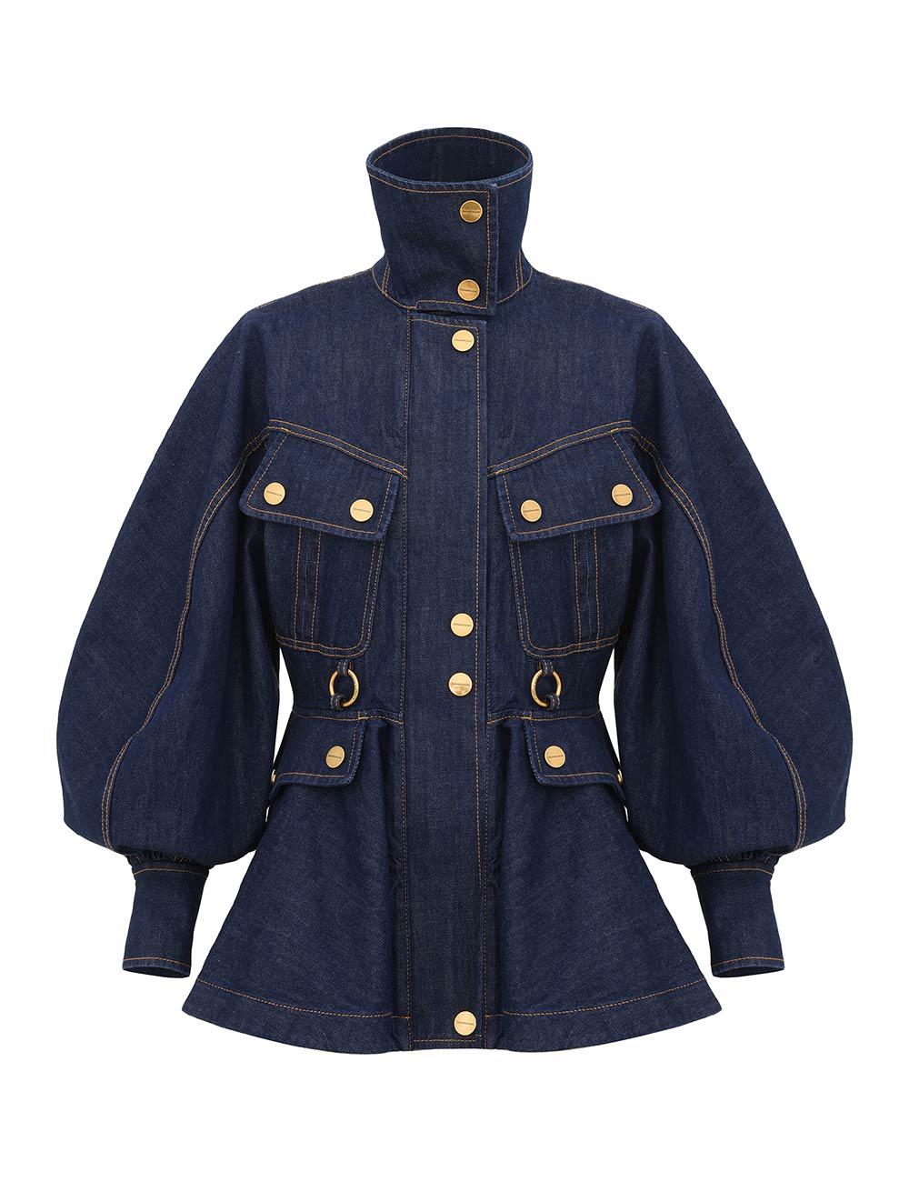 Luna Denim Utility Jacket