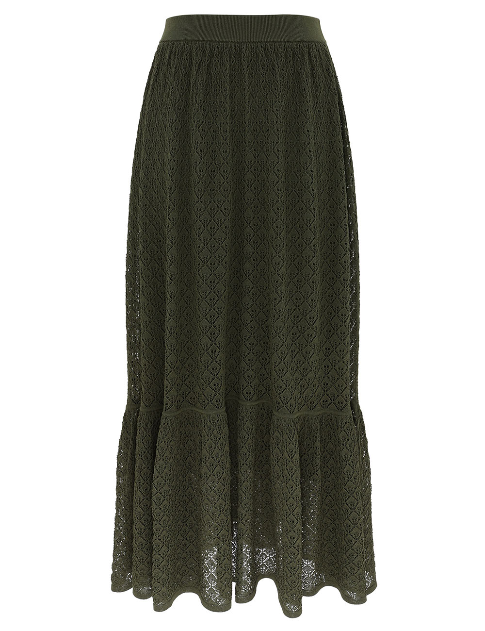 Luna Lace Knit Maxi Skirt