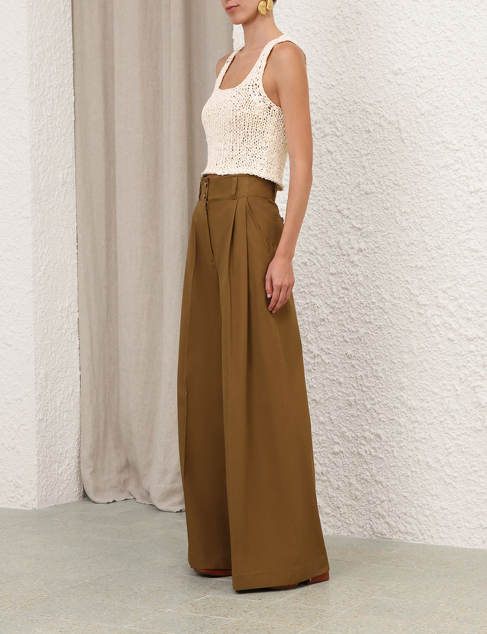 Luna Ribbon Knit Tank