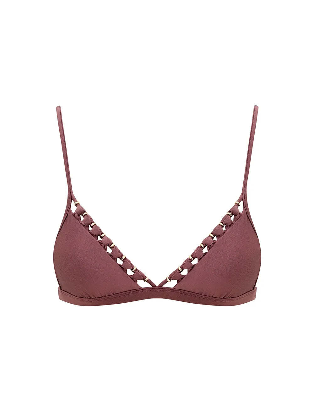 Aster Bead Detail Bikini Top