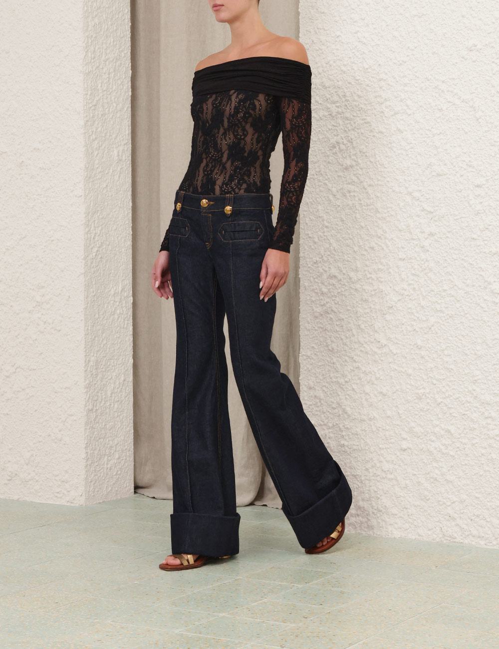 Rebellion Draped Bodysuit
