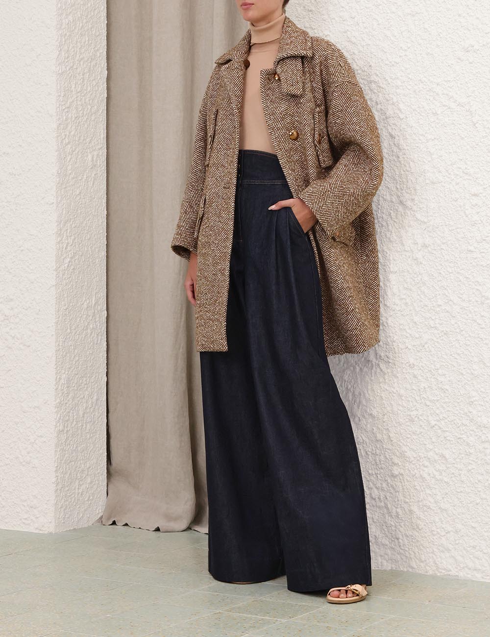 Rebellion Herringbone Coat
