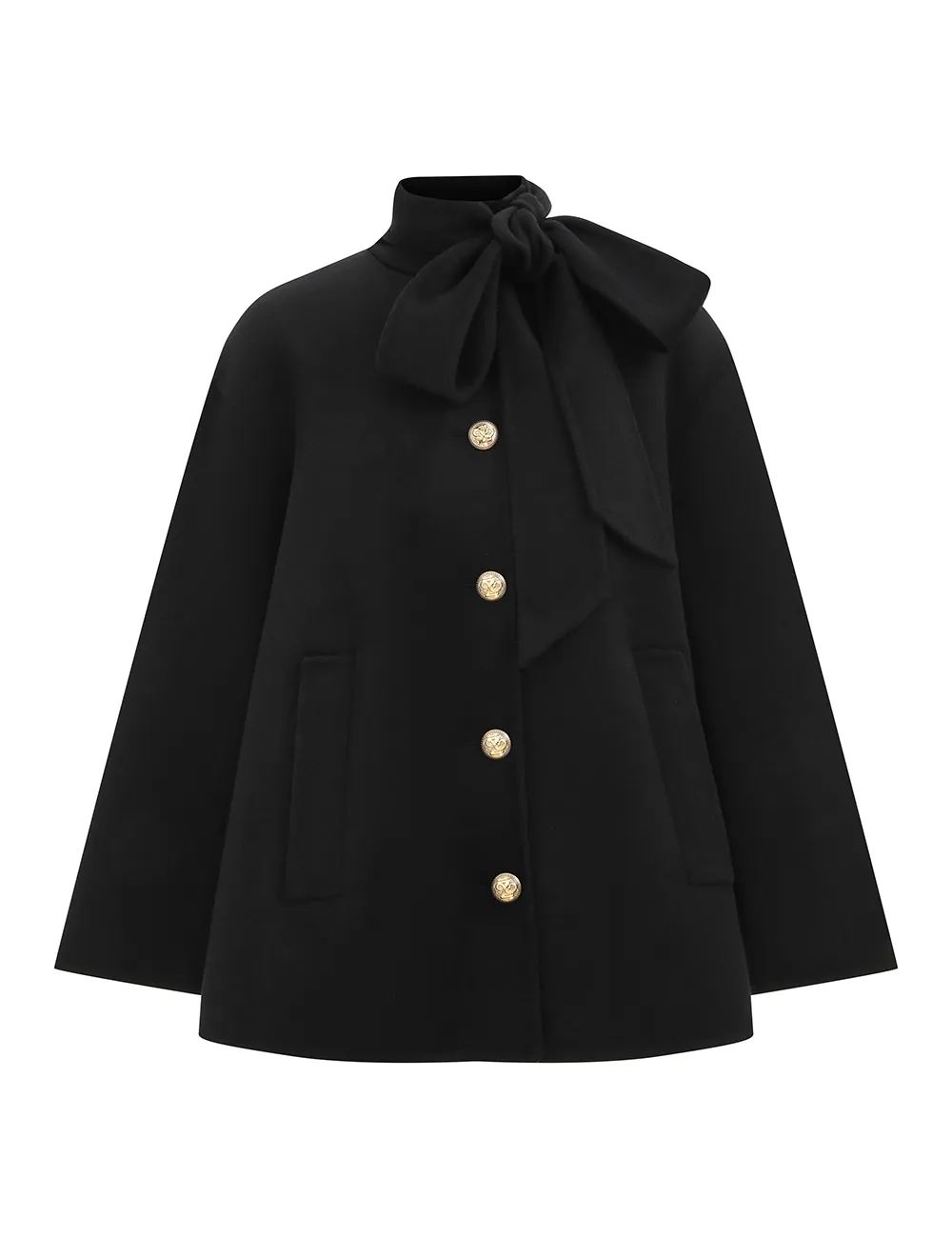 Luna Pussybow Coat
