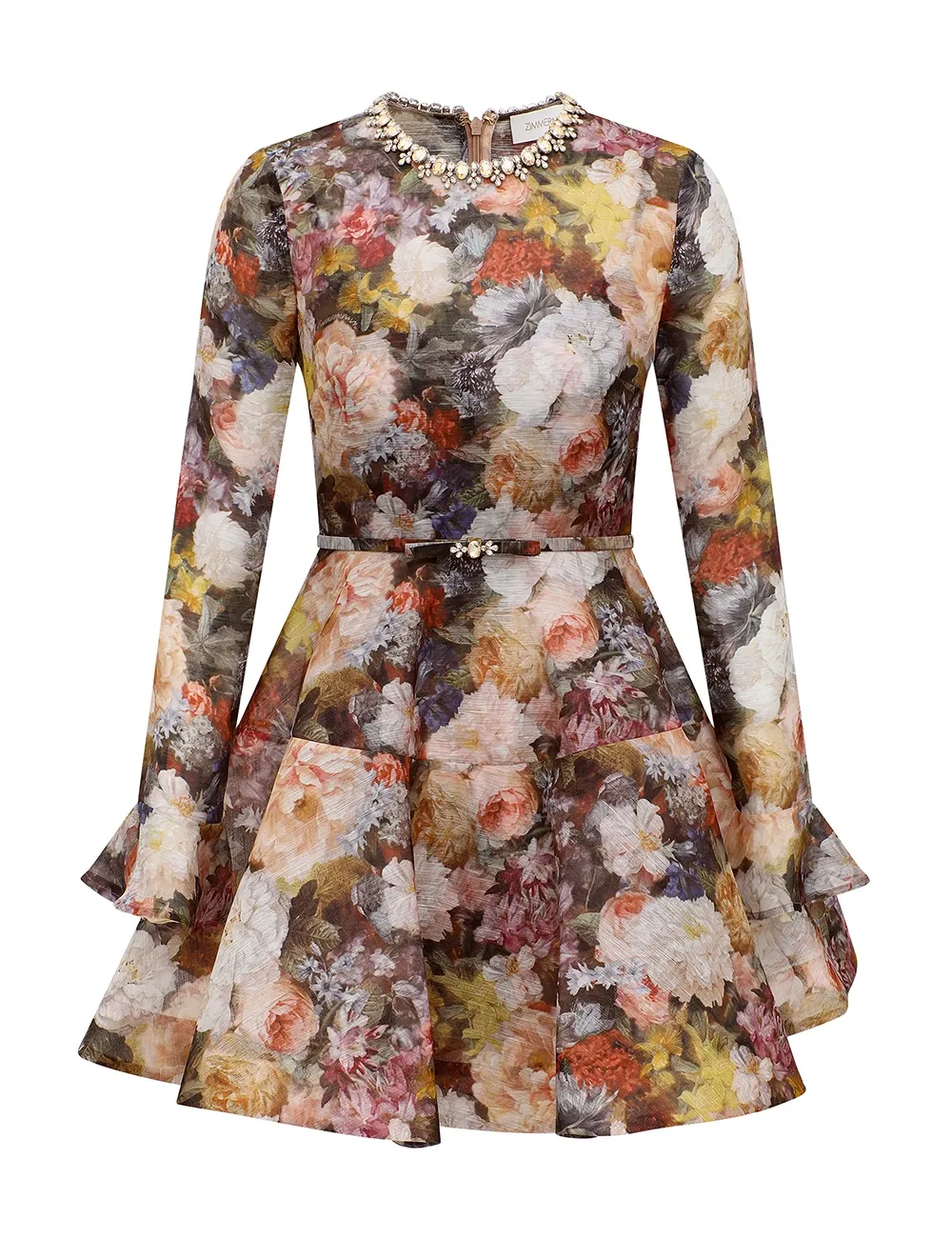 Alchemy Peplum Mini Dress