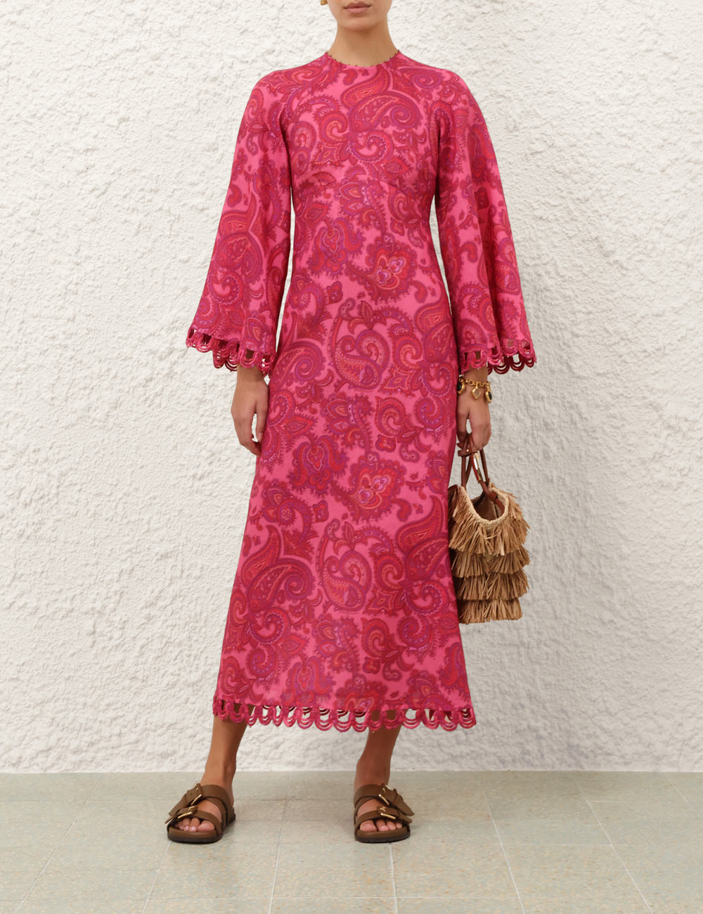 Stardust Long Sleeve Midi