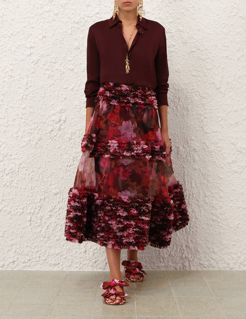 Luna Satin Shirt