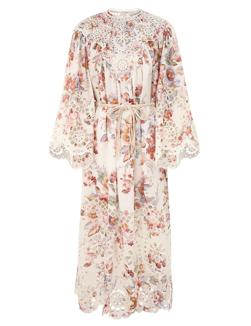 Awaken Embroidered Yoke Maxi