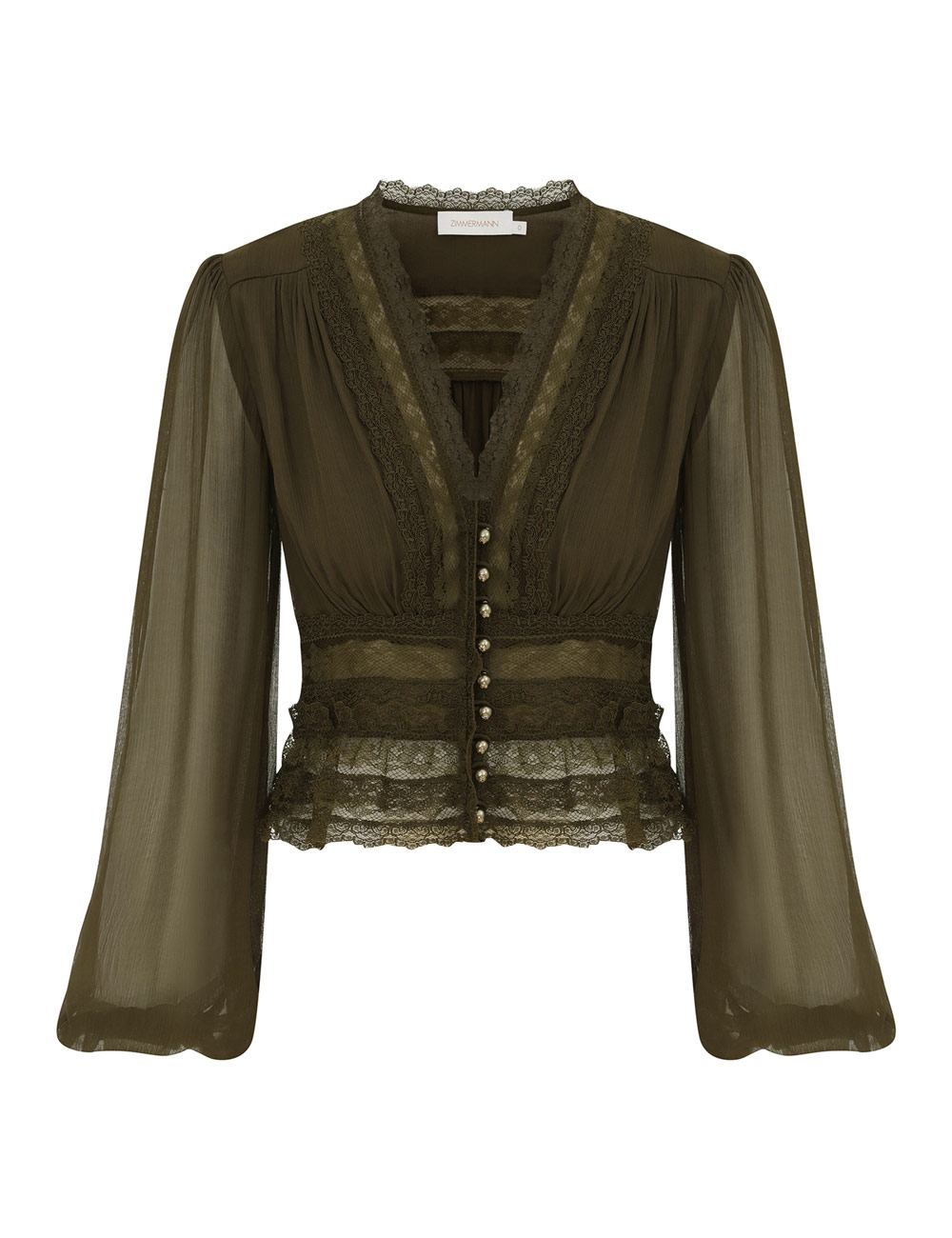 Luna V Neck Blouse