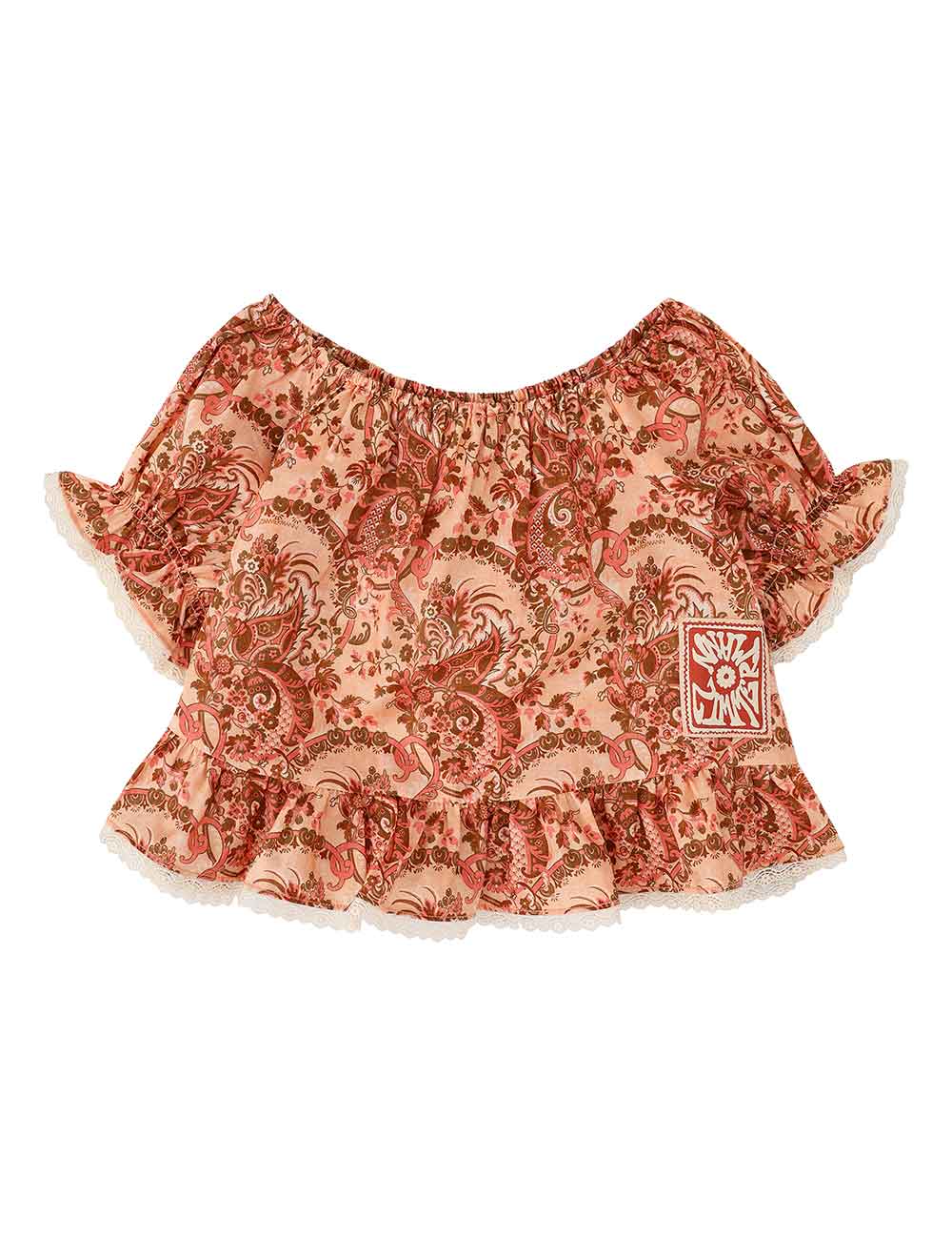 Aster Kids Frill Sleeve Top