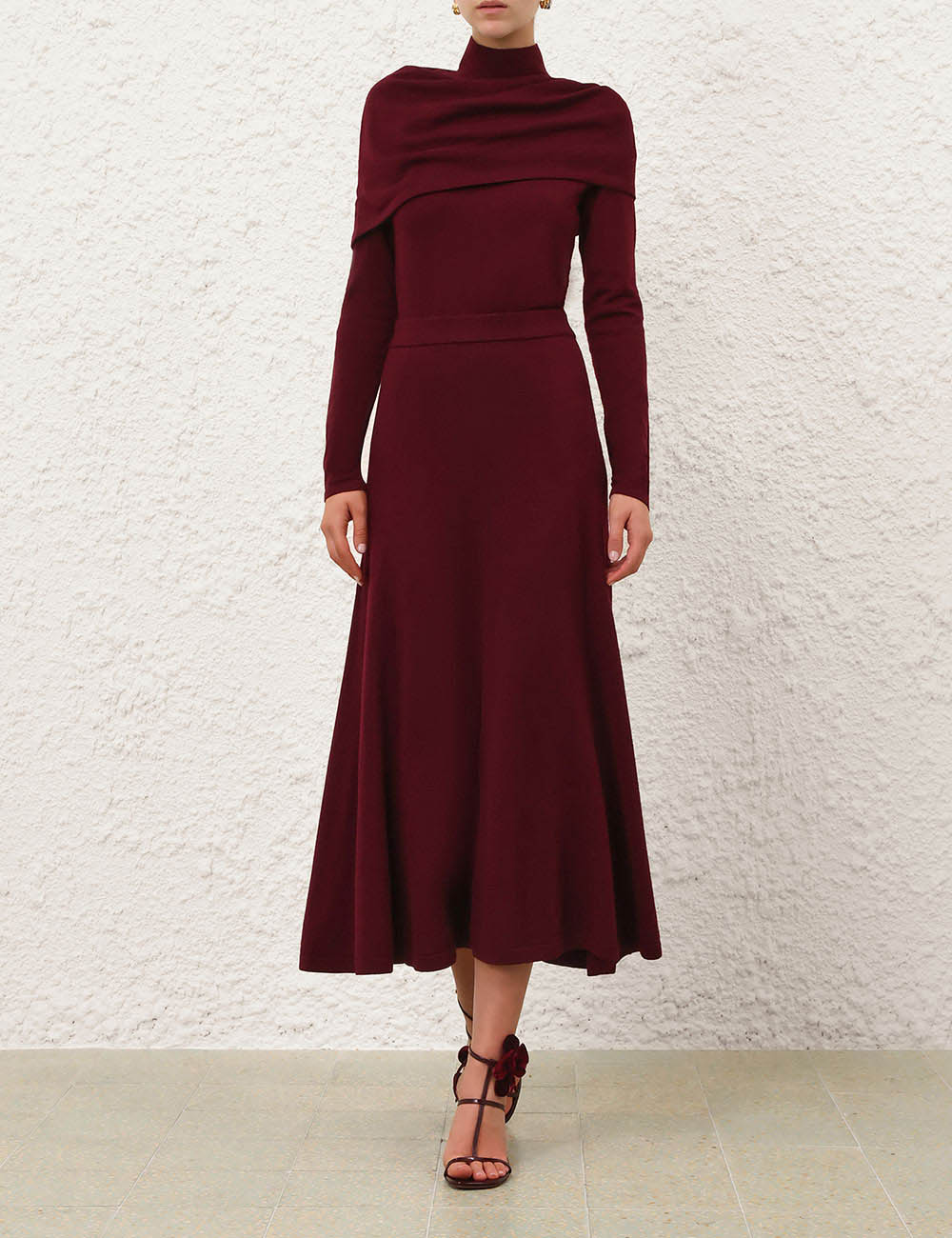 Rebellion Merino Midi Skirt