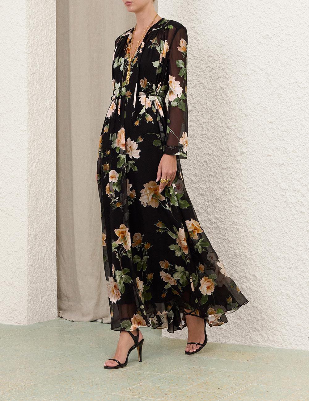 Luna Burnout Sheath Dress