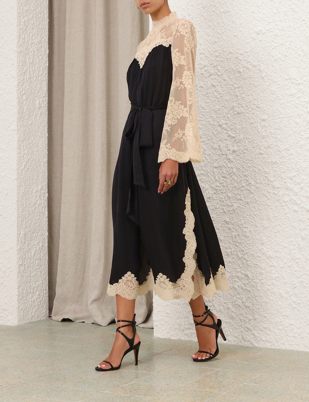 Luna Lace Billow Dress