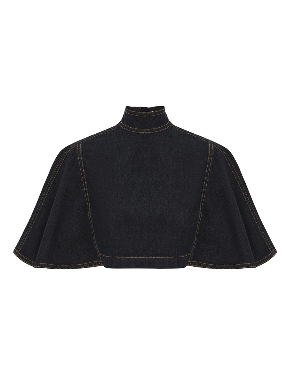 Luna Denim Capelet