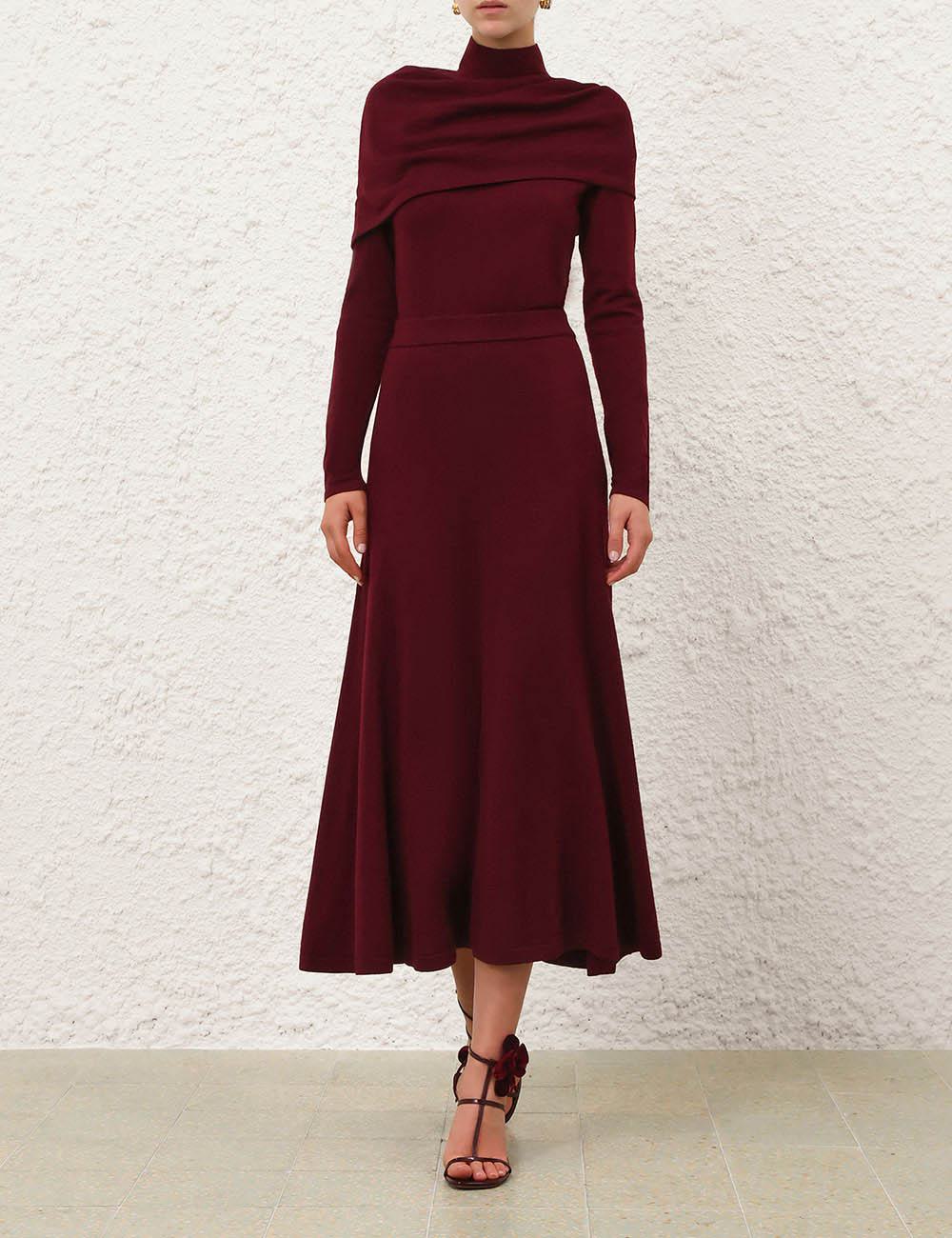 Rebellion Merino Midi Skirt