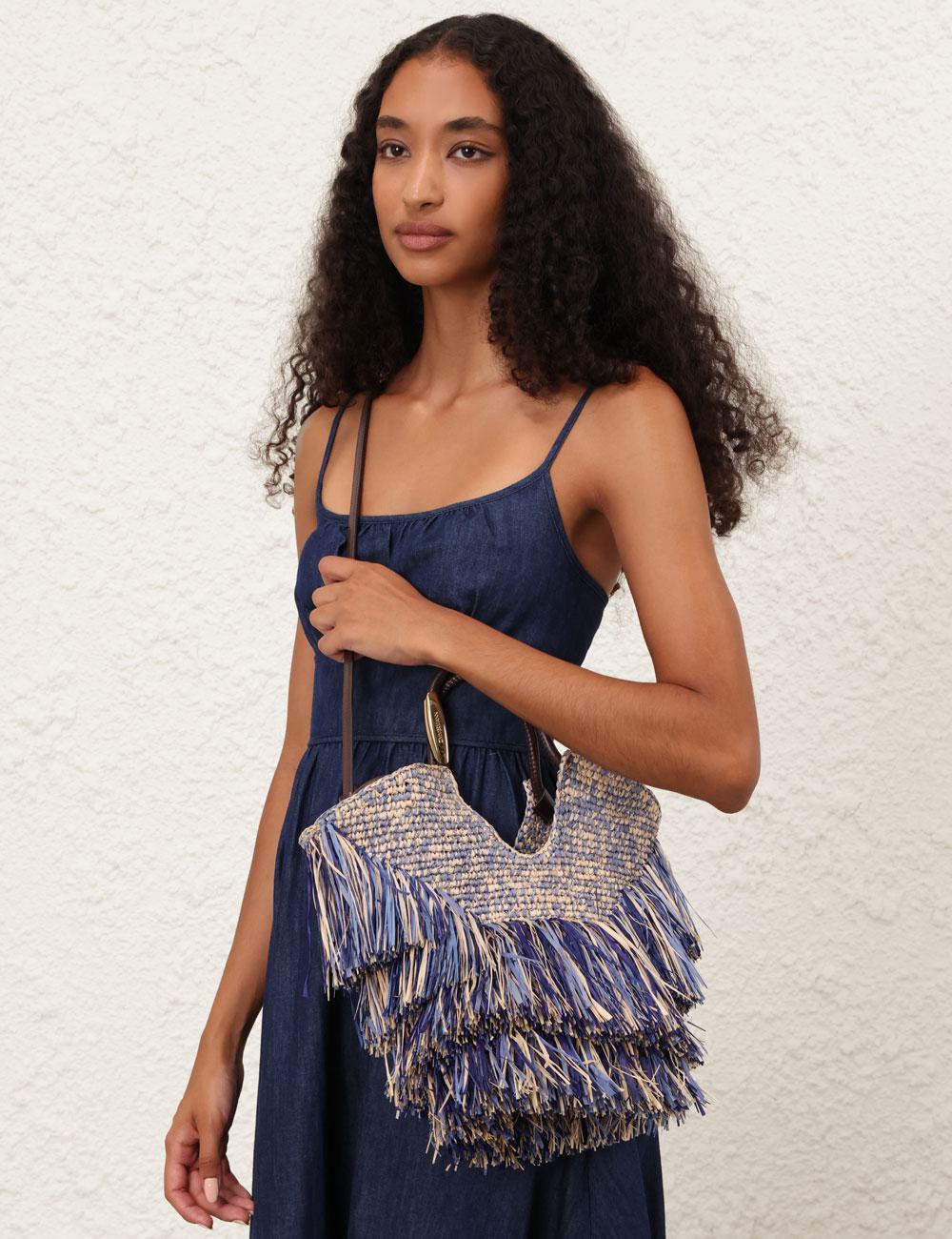 Goldentime Small Fringe Tote