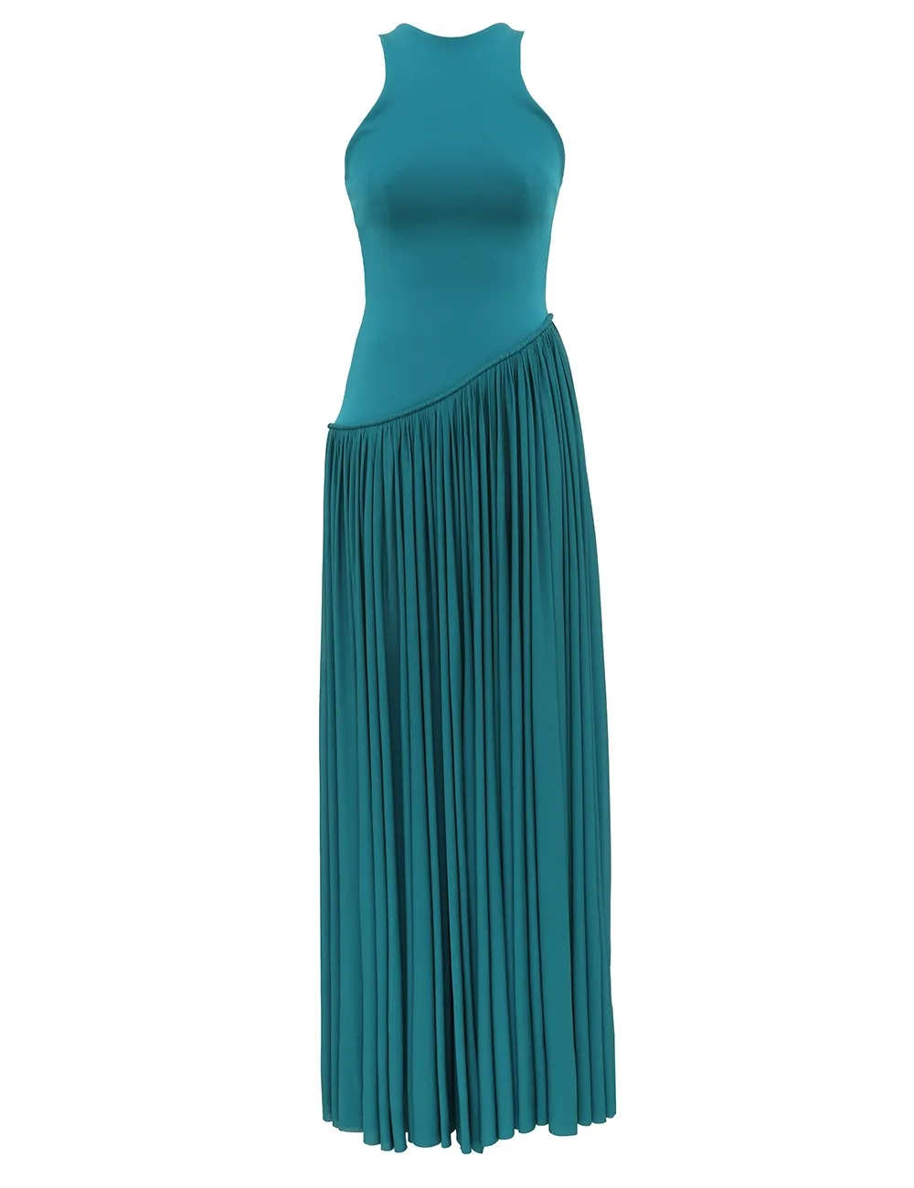 Luna Asymmetric Jersey Dress