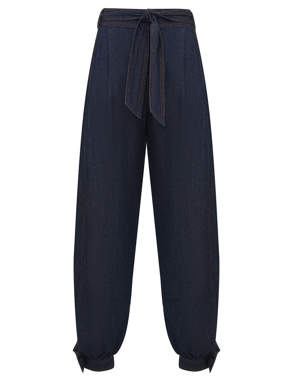 Aster Denim Harem Pant