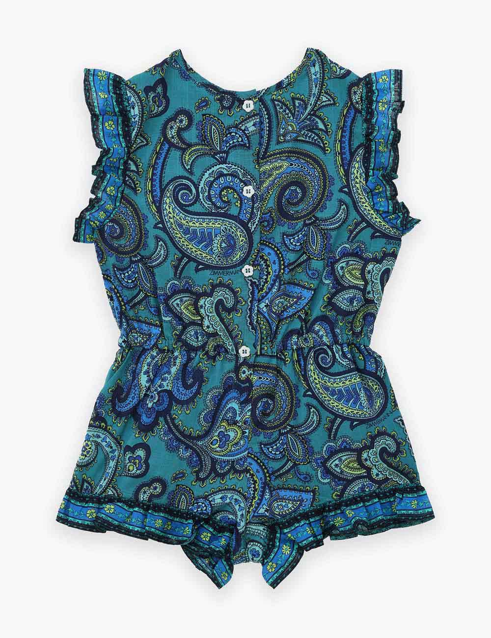 Patience Kids Frill Playsuit