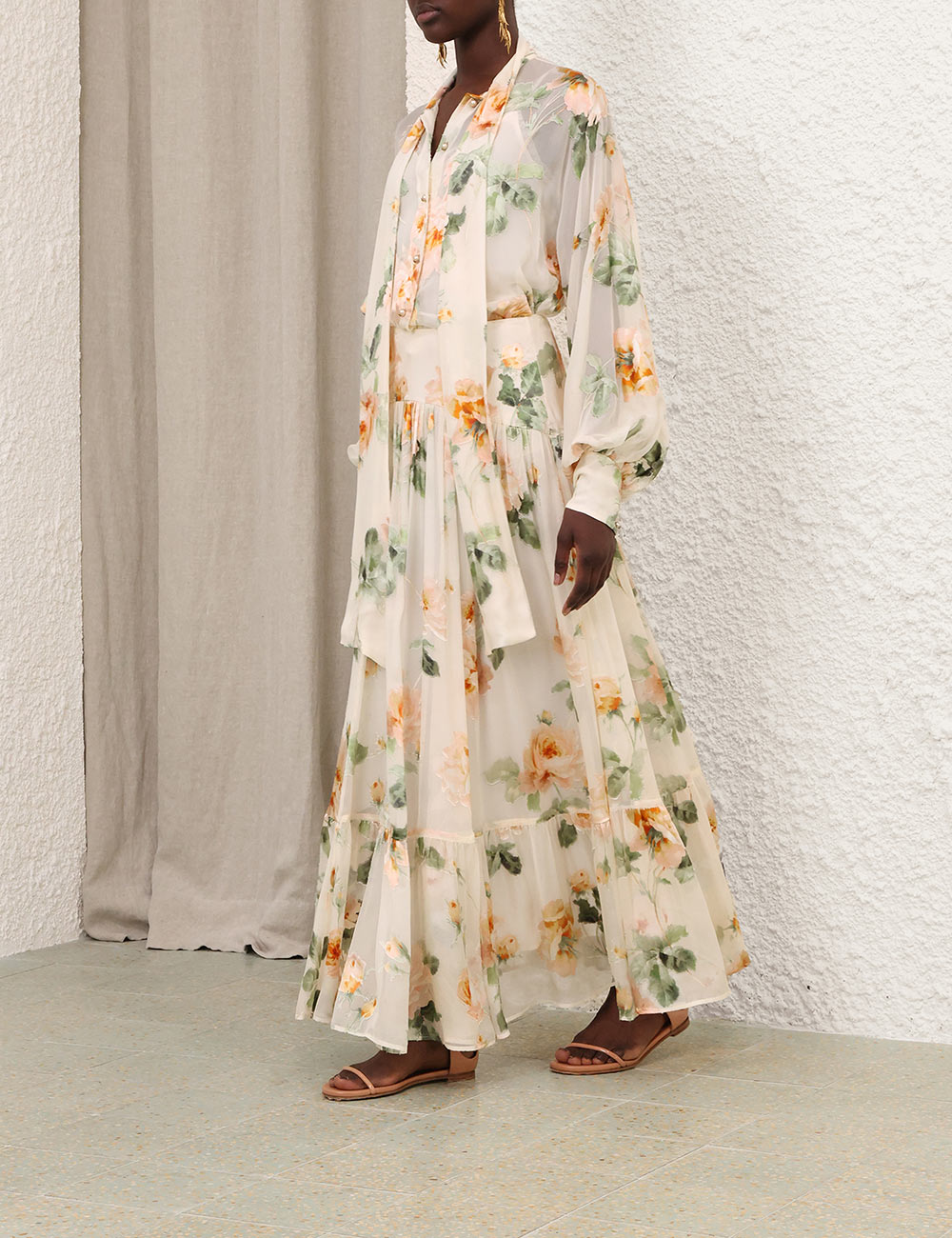 Carousel Burnout Blouse