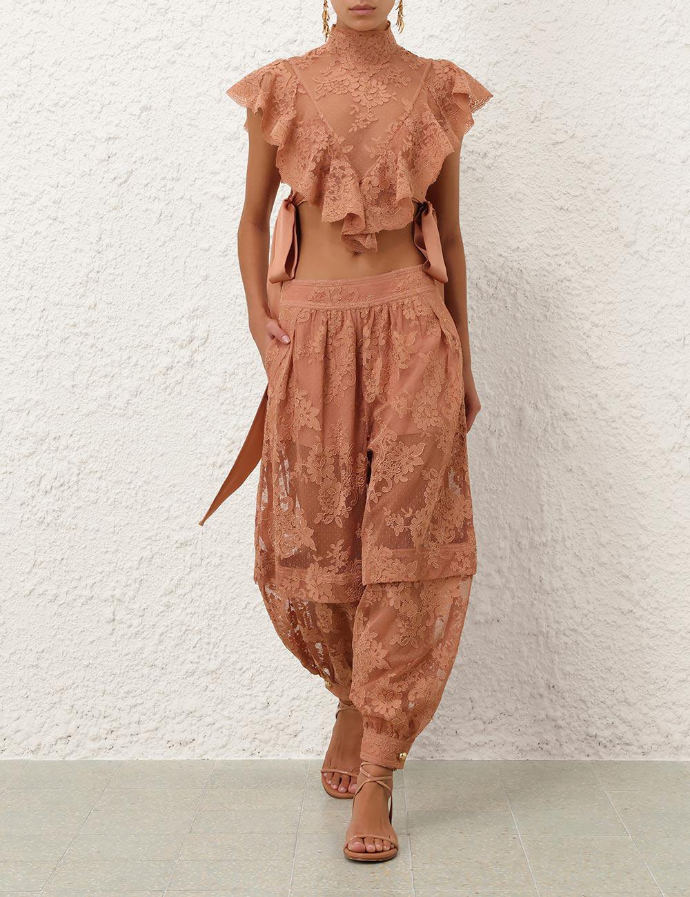 Luna Lace Harem Pant