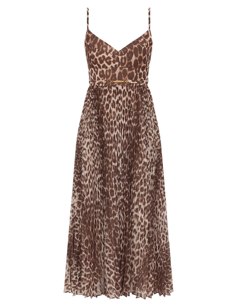 Sunray Pleated Picnic Dress