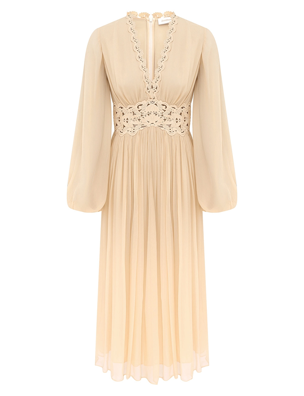 Luna Billow Midi Dress