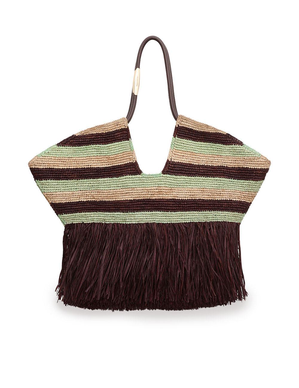 Goldentime Large Fringe Tote