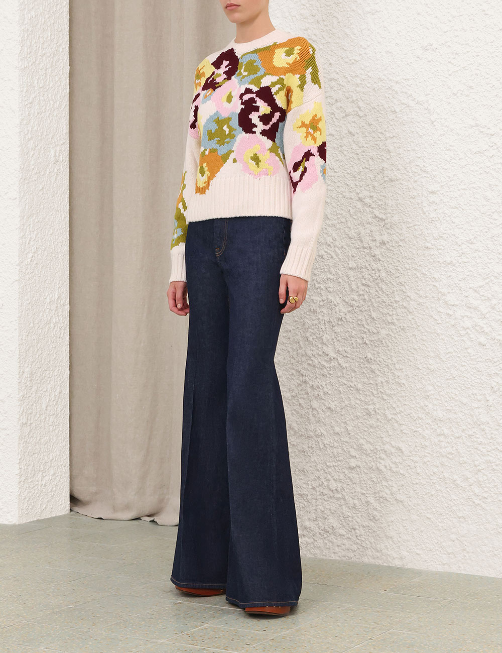 Luna Floral Sweater