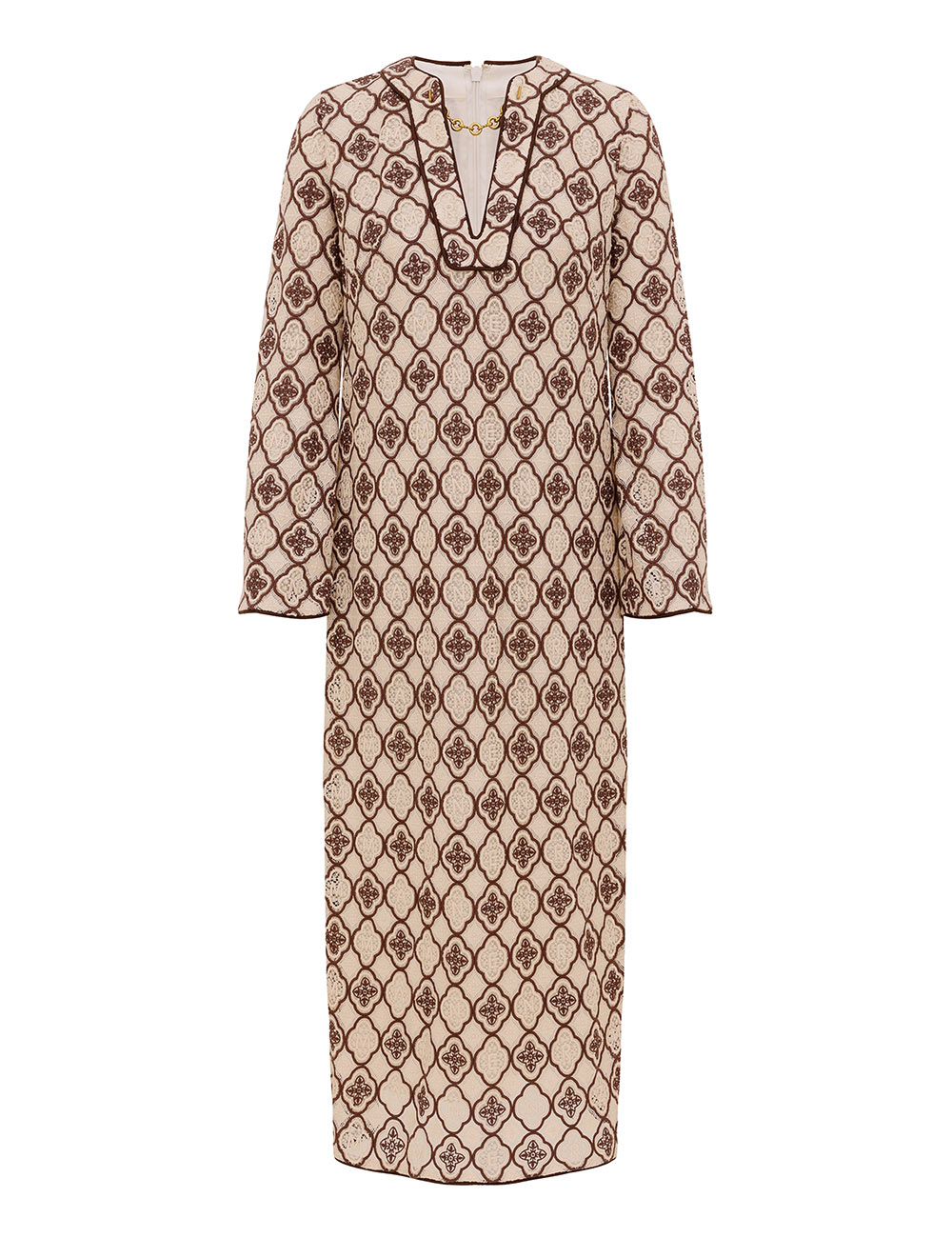 Luna Guipure Midi Dress