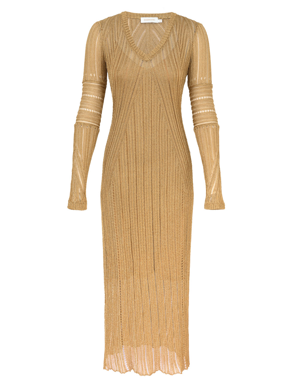 Rebellion Metallic Maxi Dress