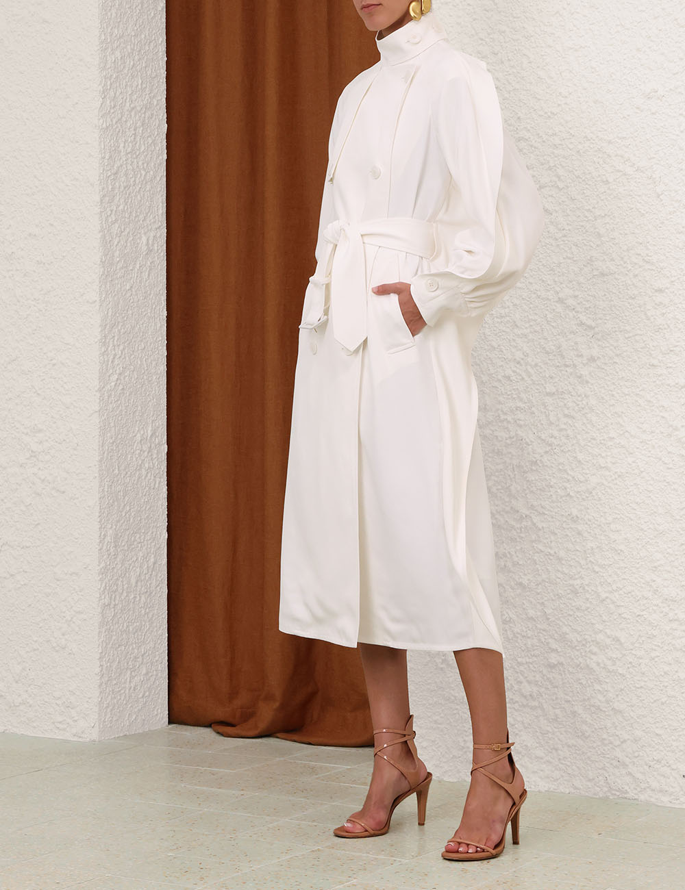 Luna Twill Trench Coat