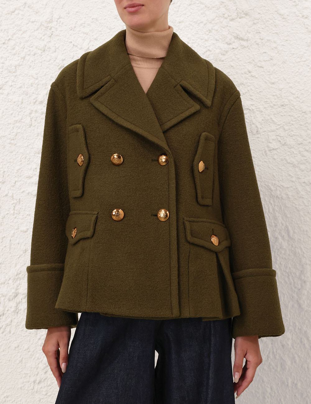 Rebellion Boucle Peacoat