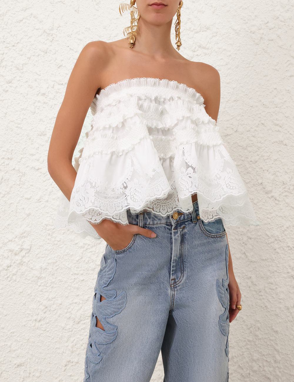 Alchemy Shirred Bandeau