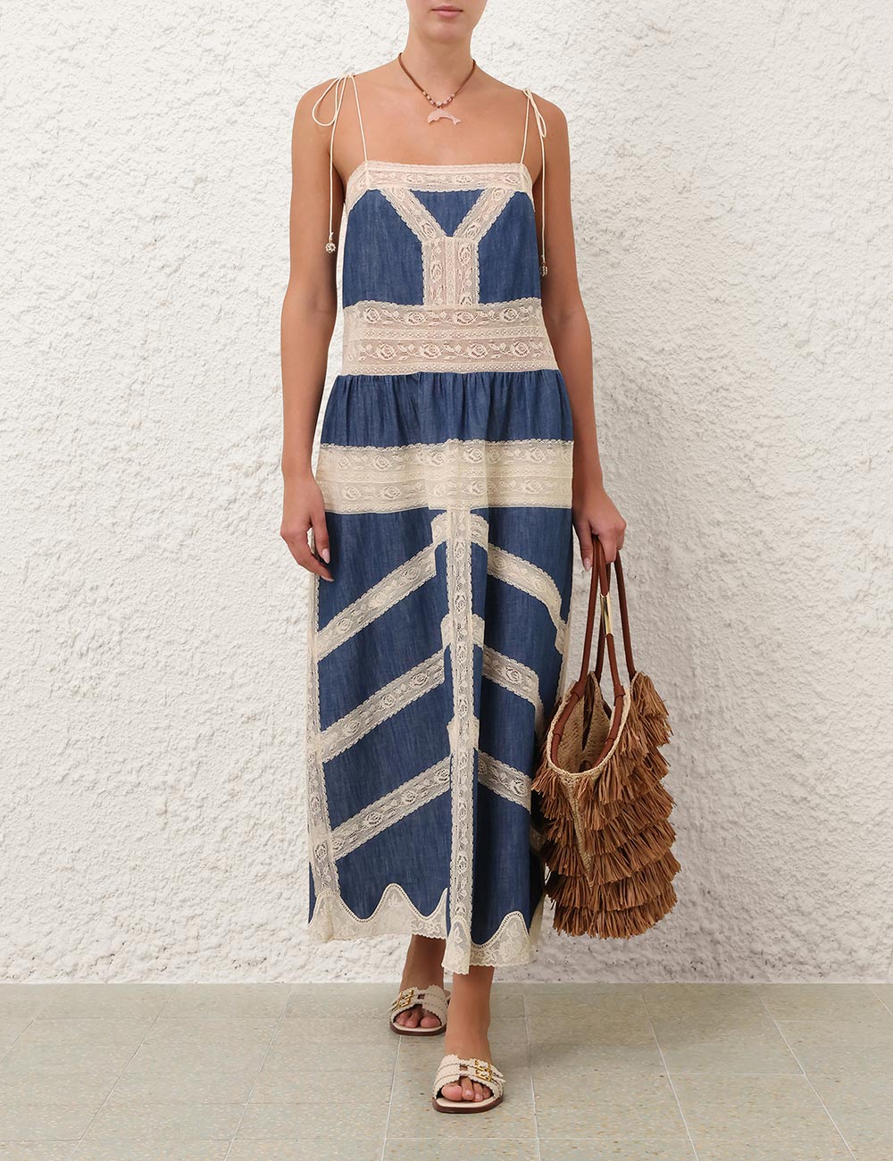 Awaken Denim Slip Dress