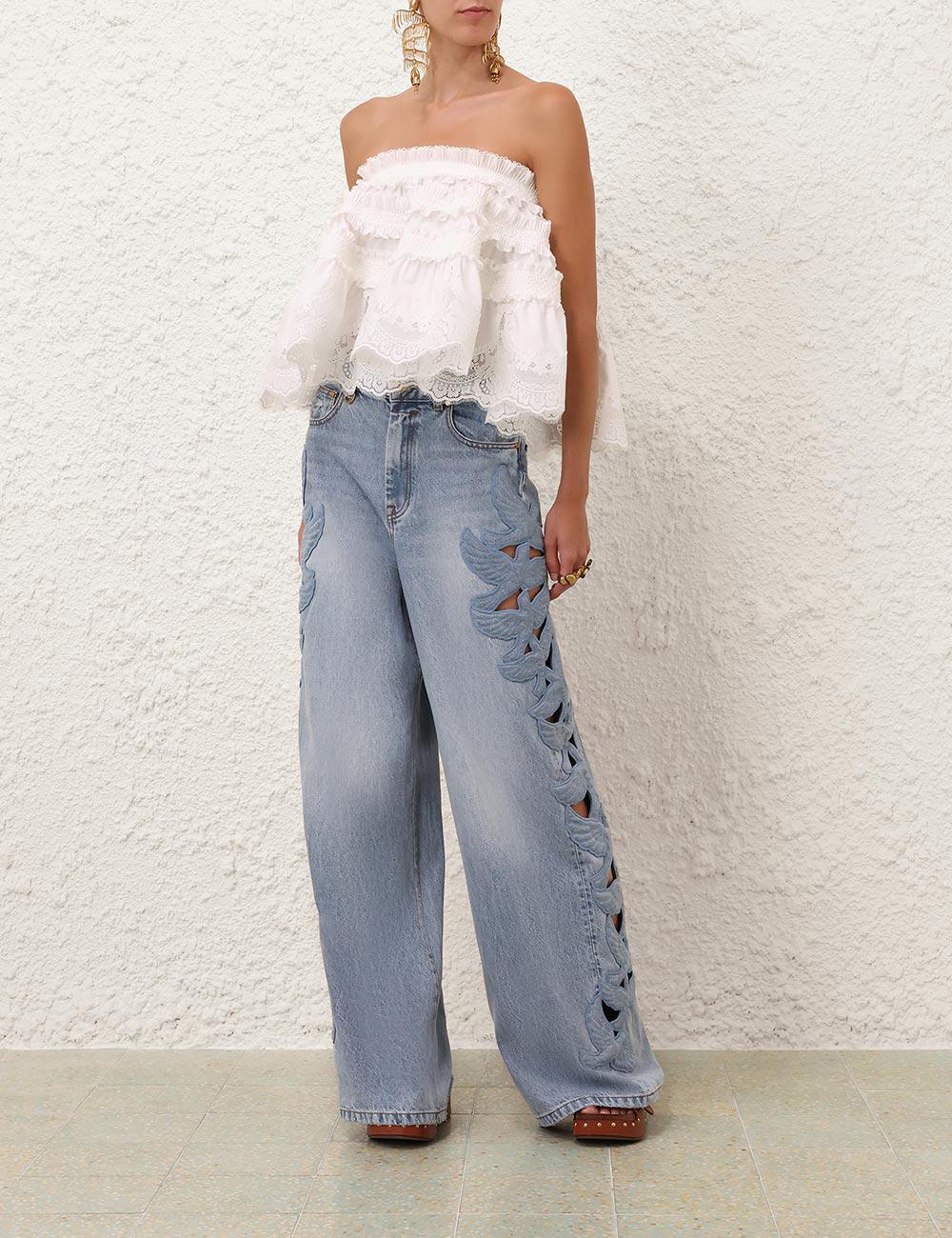 Alchemy Applique Relaxed Flare