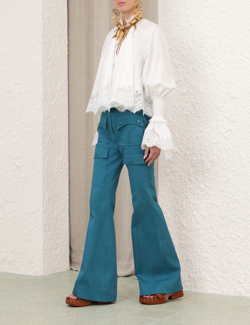 Alchemy Shirred Blouse