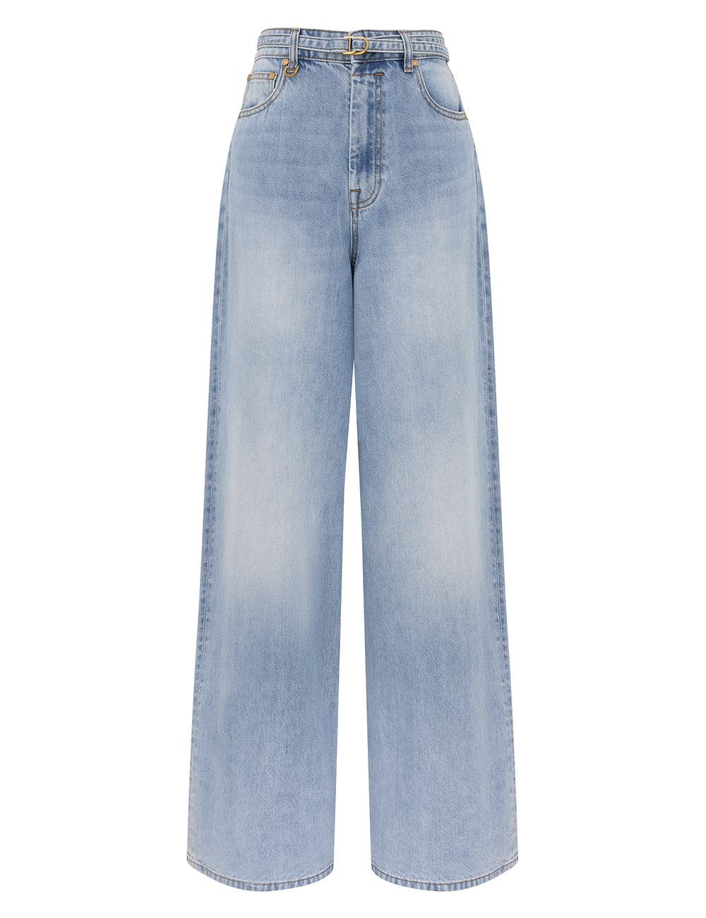 Indra Denim Relaxed Flare Jean