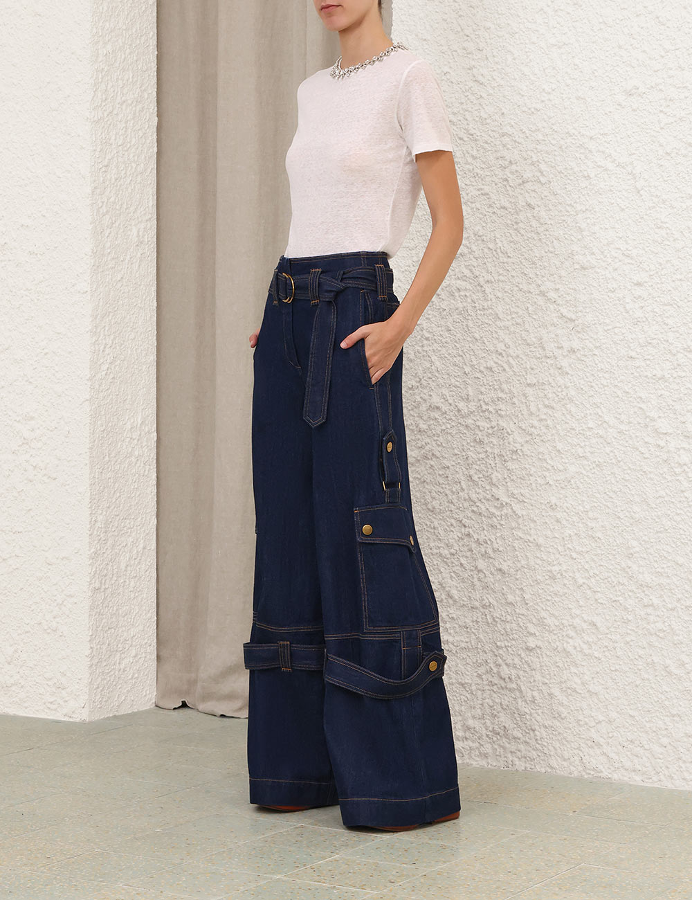 Denim Cargo Jean