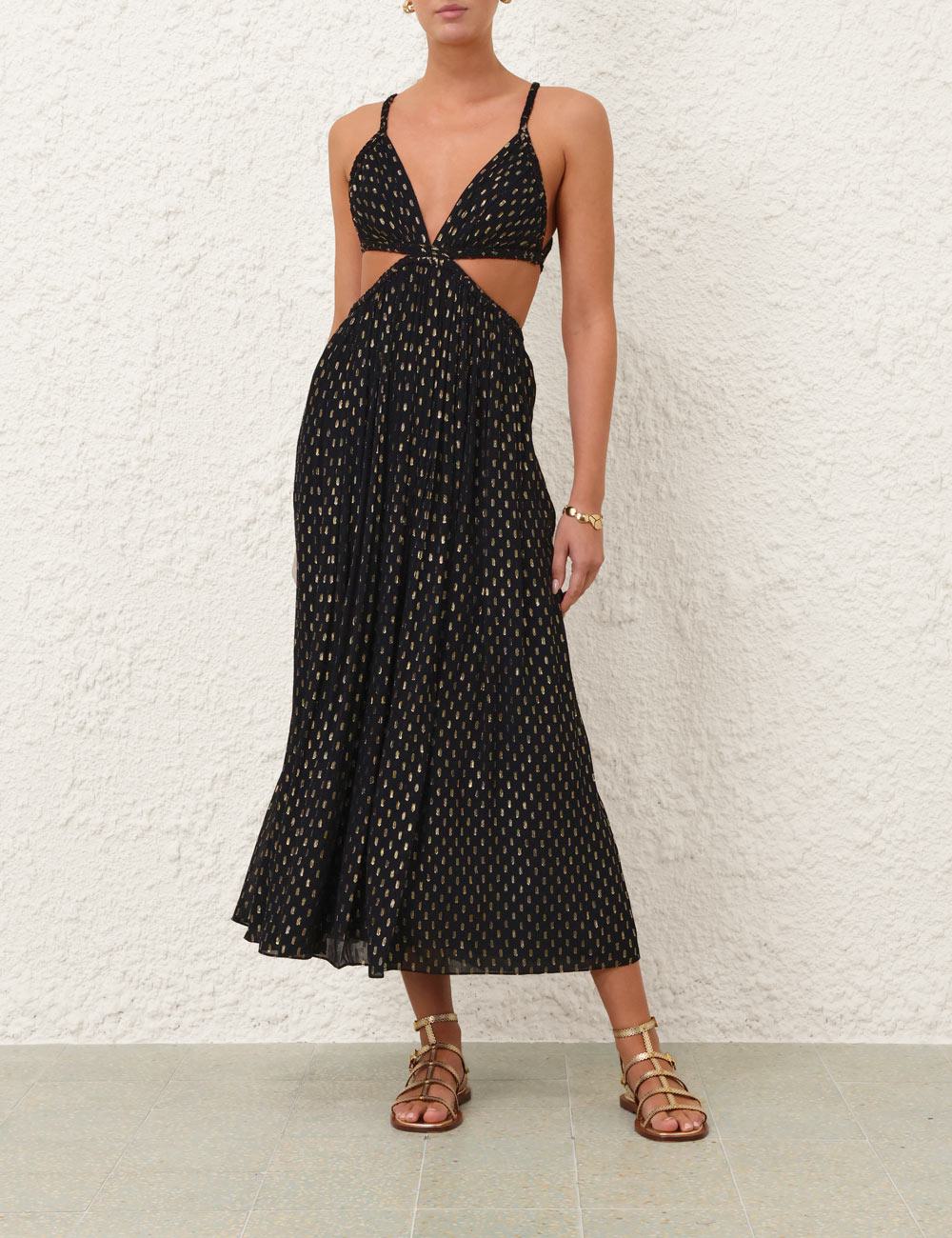 Daylight Braid Trim Dress